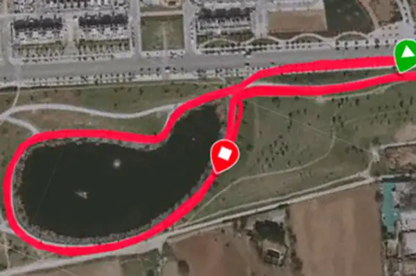 Circuito de 1000 metros Parques Nelson Mandela (Móstoles)