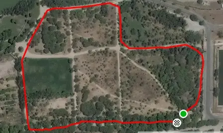 Circuito de 1000 metros. Parque del Soto (Móstoles)